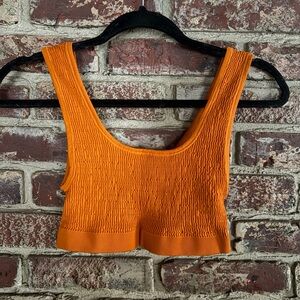 🧡 Urban Outfitters Out From Under Smocked Crop Tank 🧡